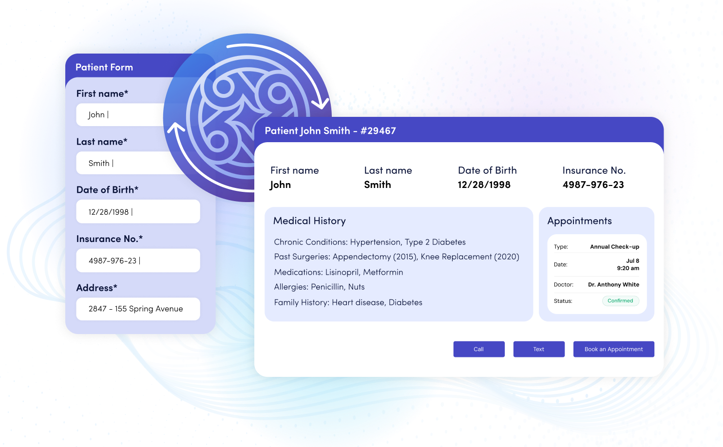 Digital Forms syncs with Dentrix